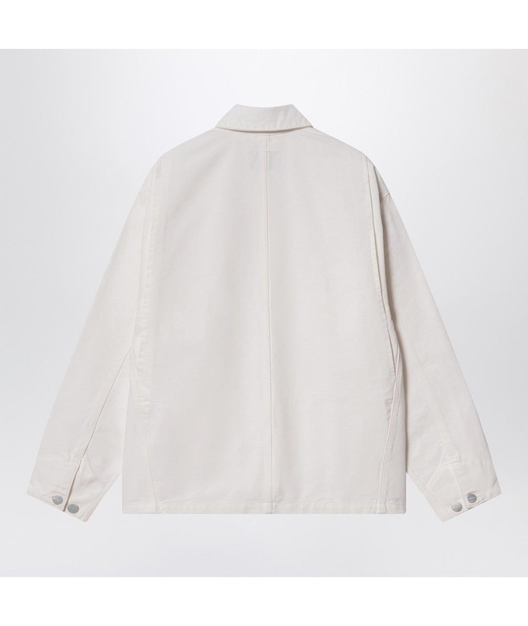 CARHARTT WIP Белая хлопковая куртка, фото 2