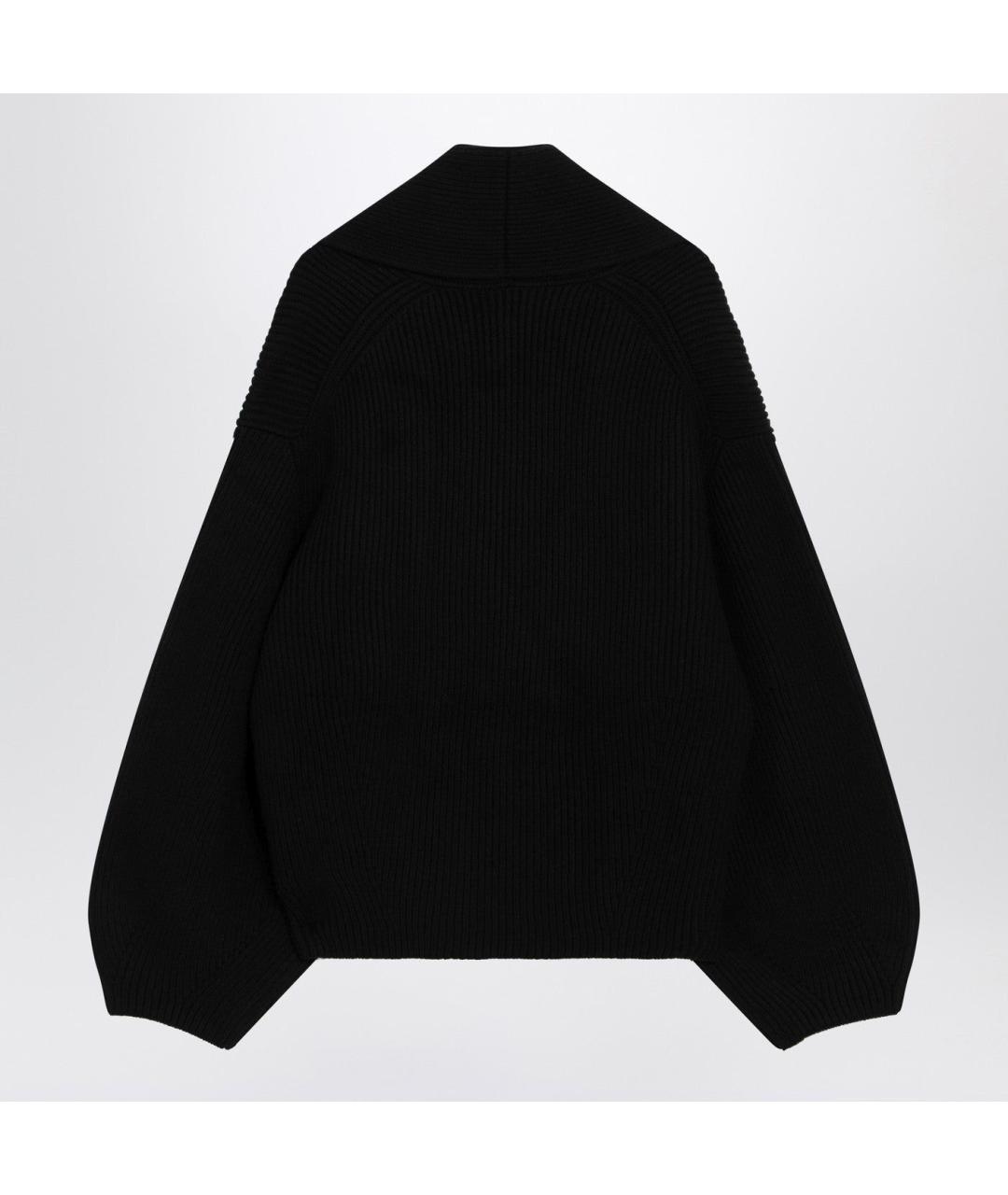 TOTEME Черный шерстяной кардиган, фото 2