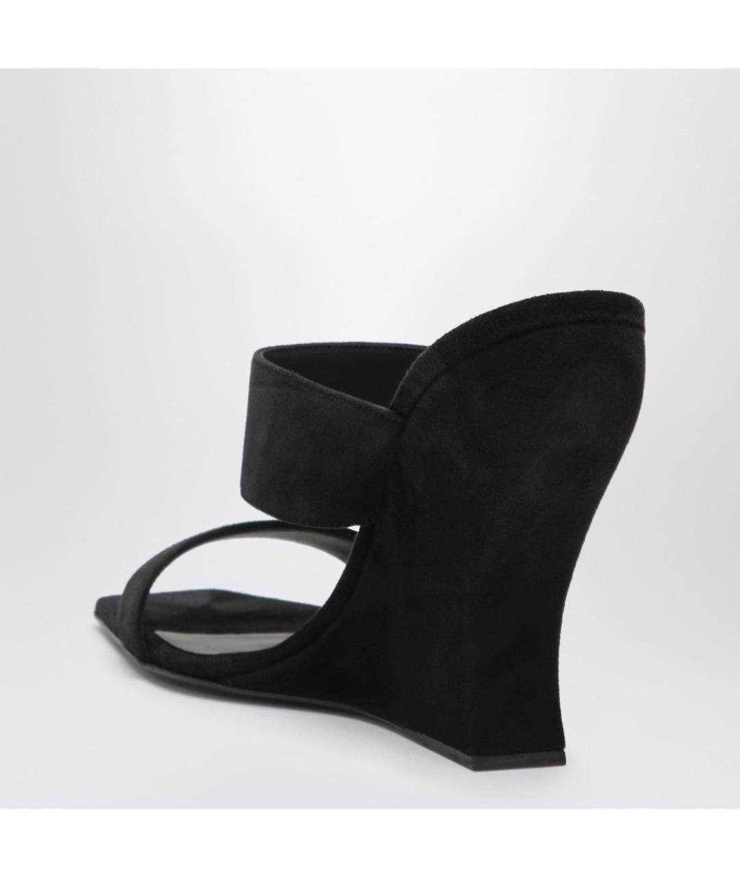 ALAIA Черные замшевые мюли, фото 2
