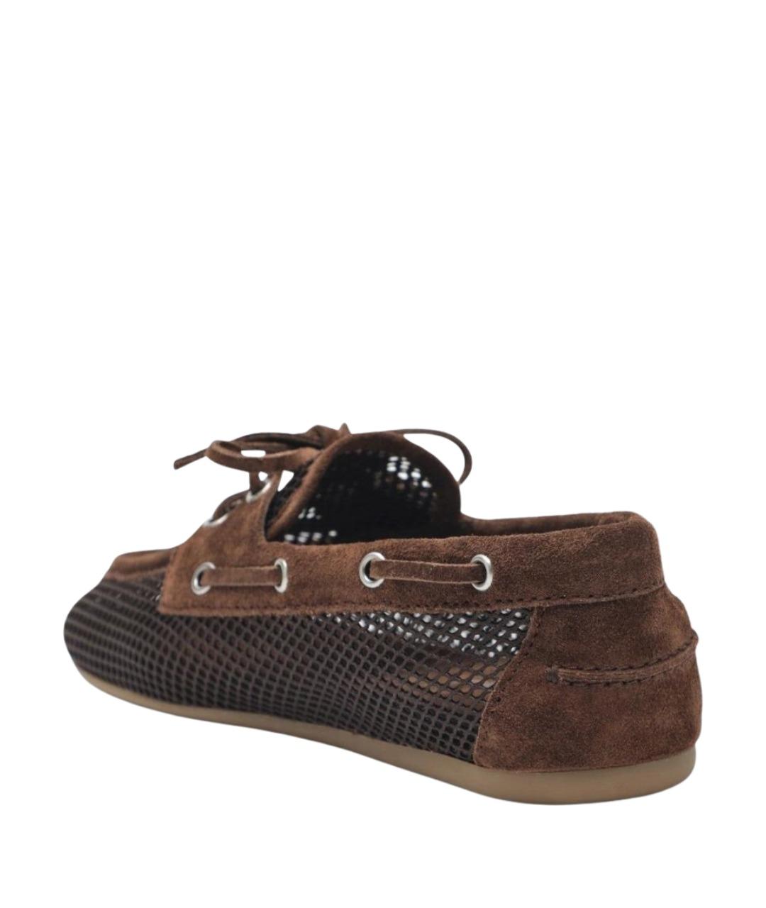 MIU MIU Коричневые лоферы, фото 2