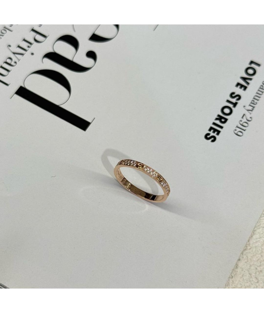 CARTIER Золотое кольцо из розового золота, фото 3