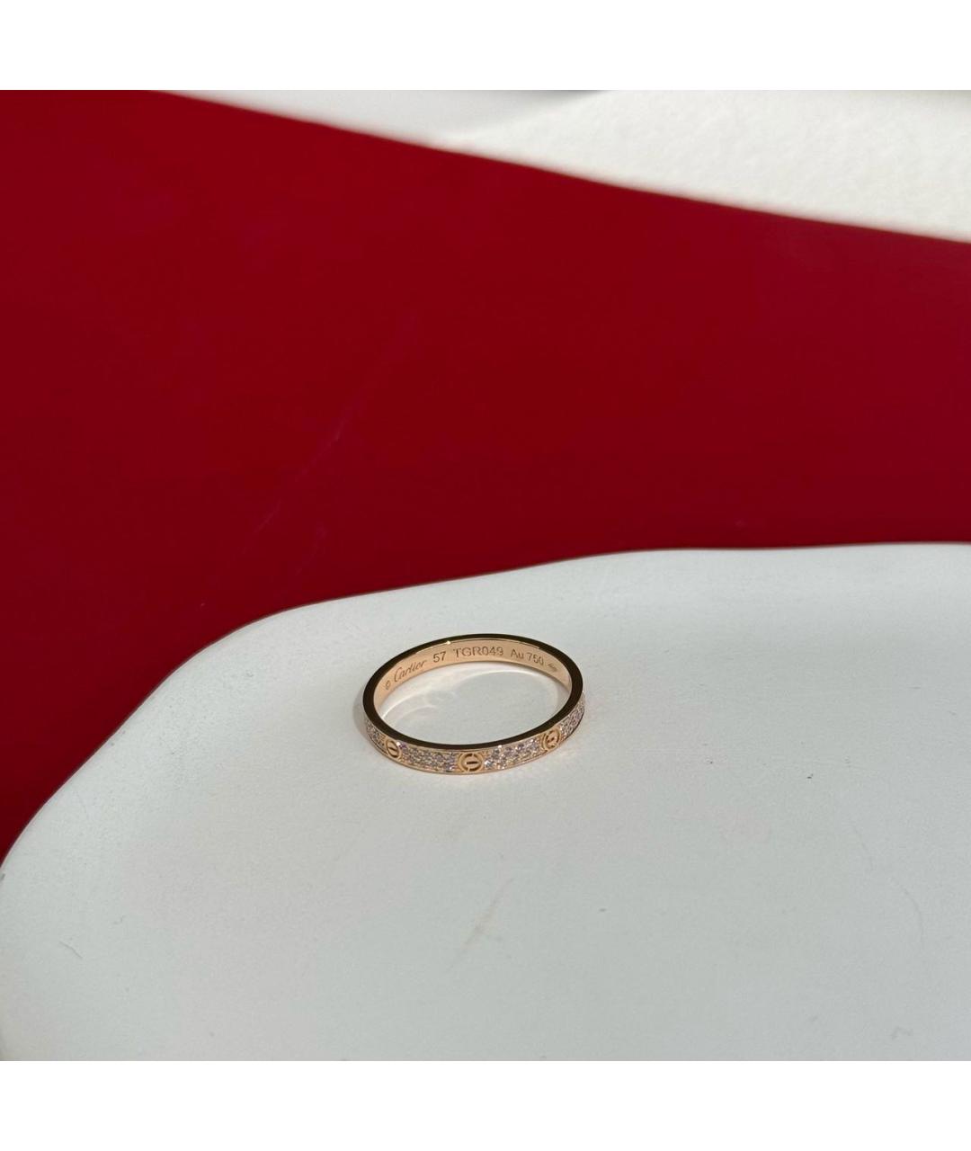 CARTIER Золотое кольцо из розового золота, фото 2