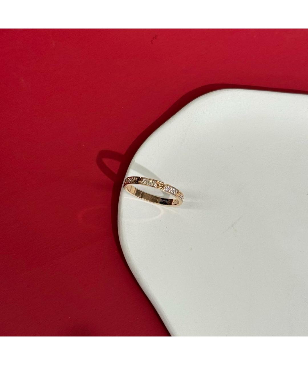 CARTIER Золотое кольцо из розового золота, фото 4