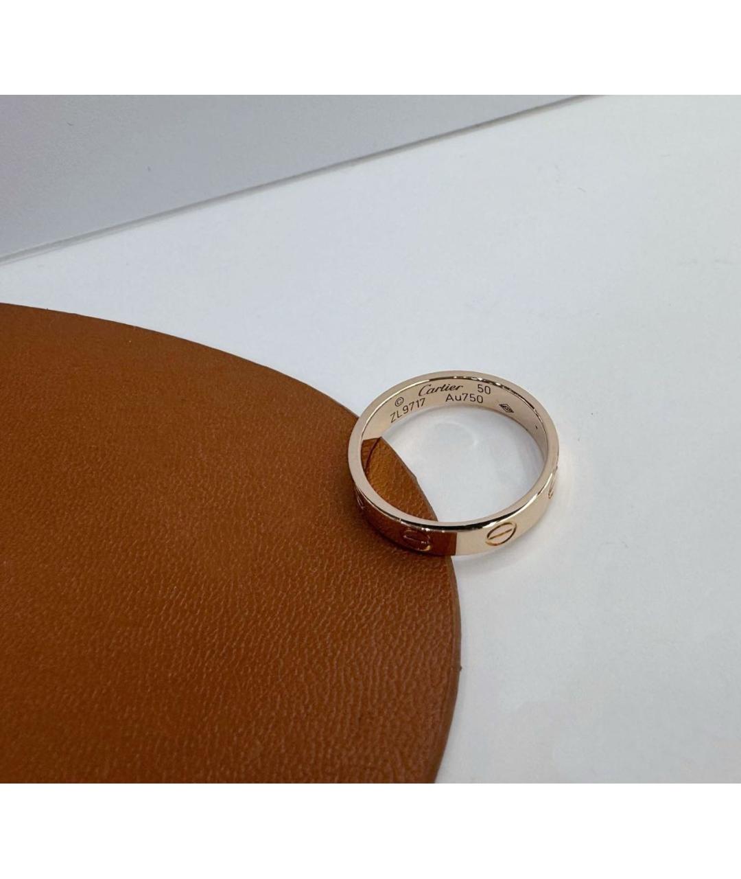 CARTIER Золотое кольцо из розового золота, фото 4