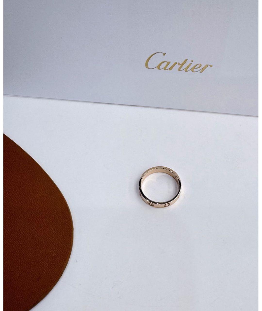 CARTIER Золотое кольцо из розового золота, фото 3