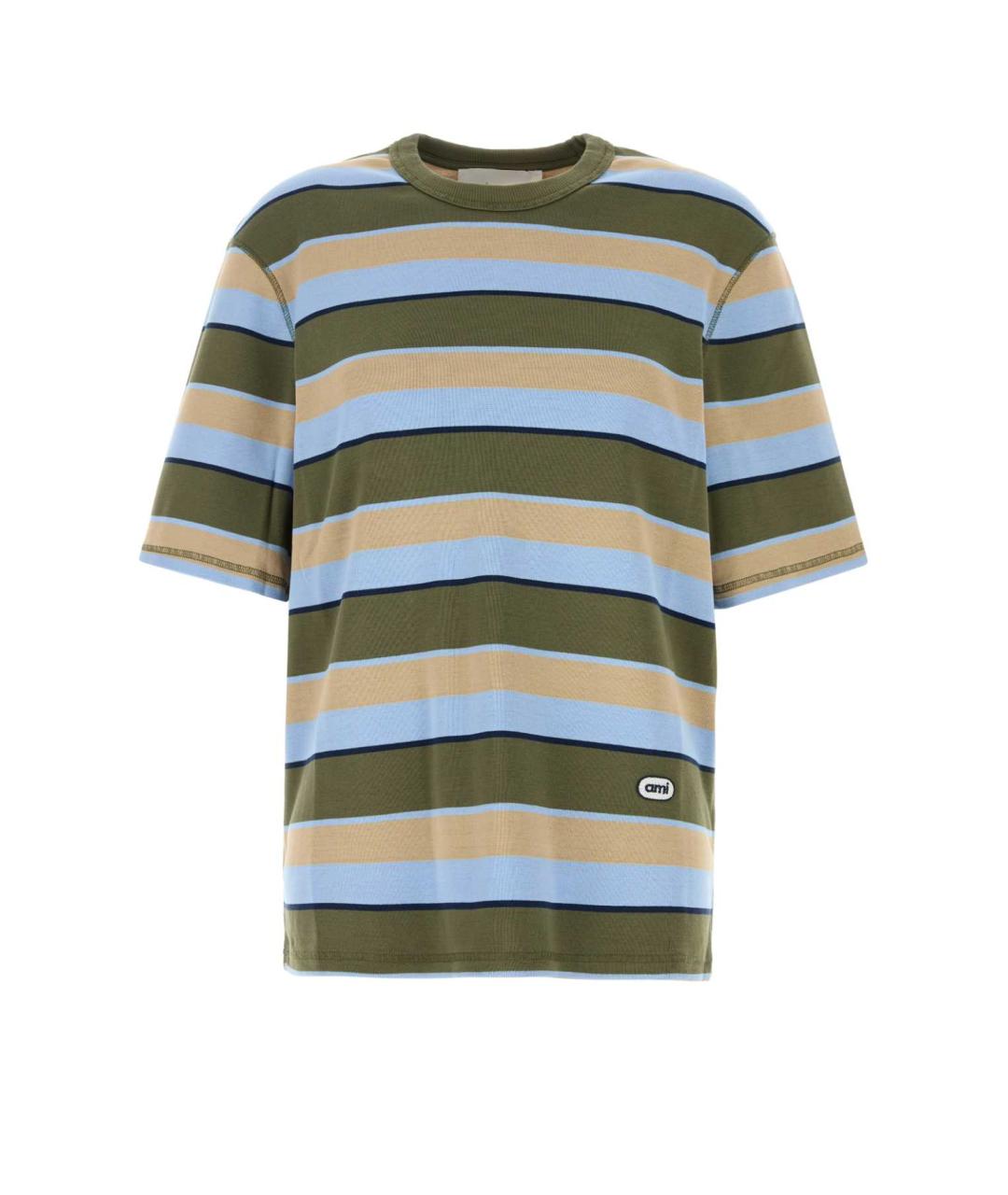 Ami Paris Мульти хлопковая футболка, фото 2