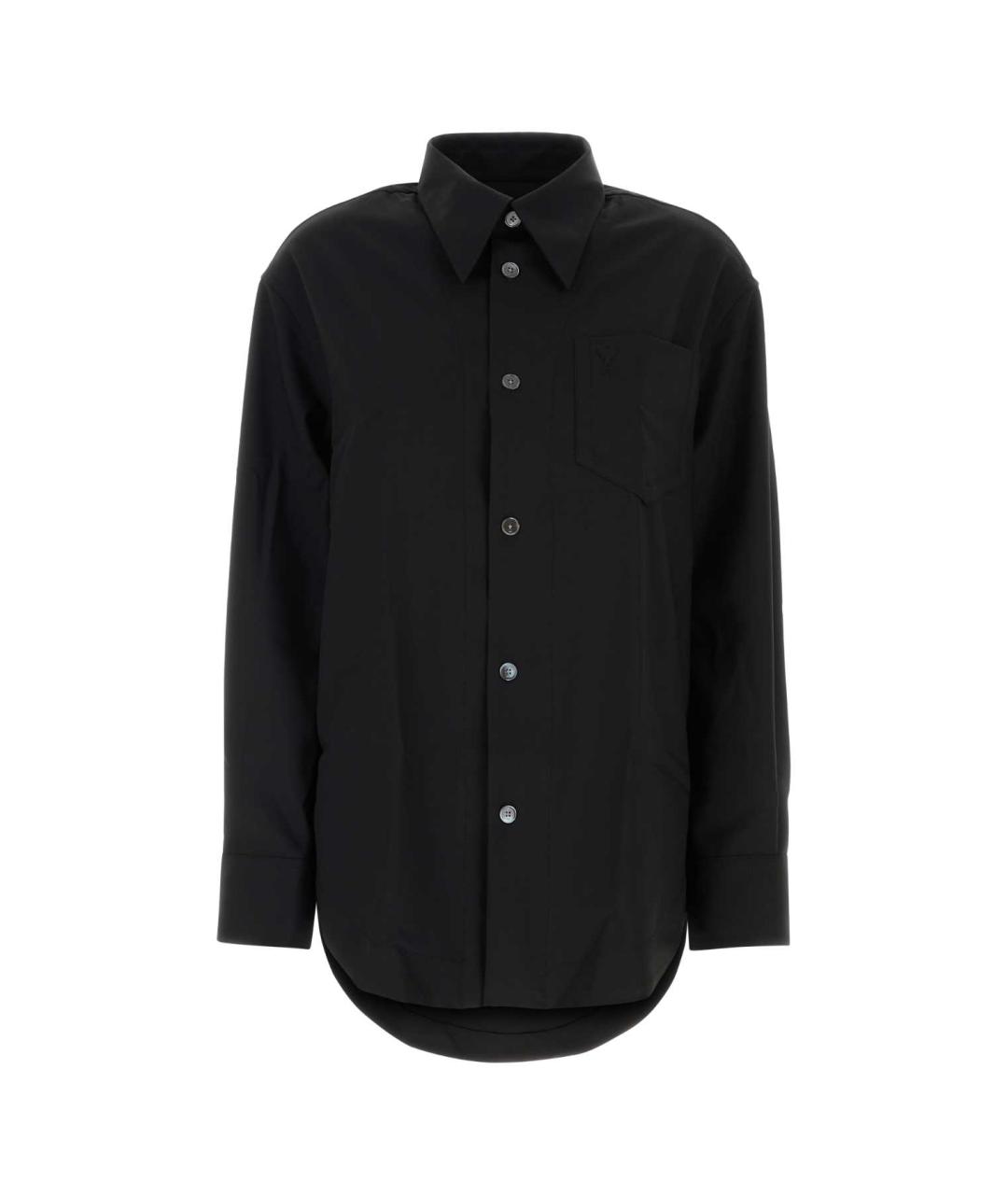 Ami Paris Черная шерстяная рубашка, фото 1