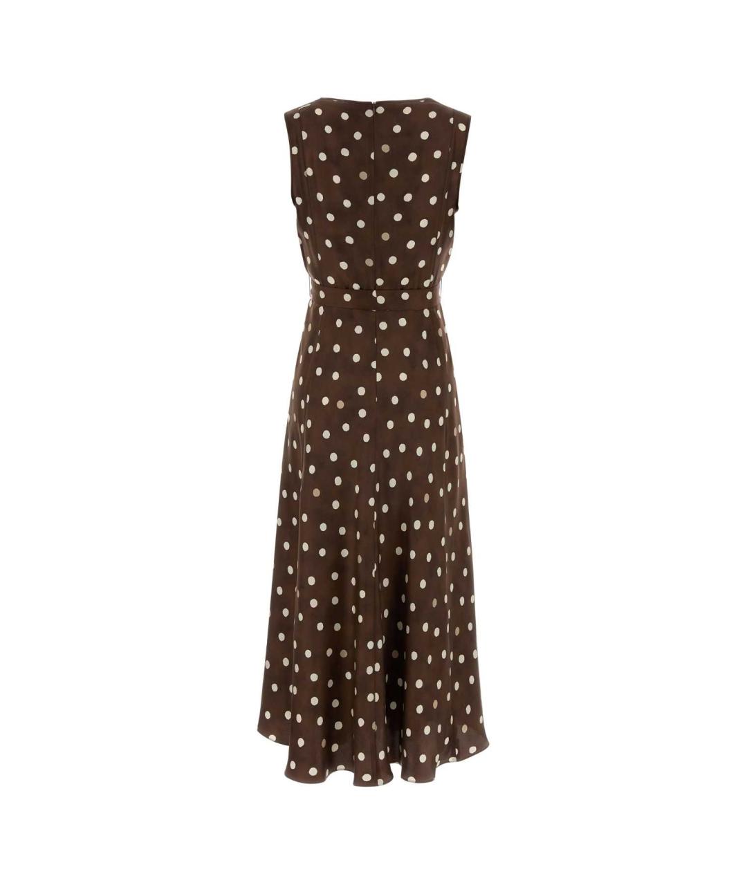 'S MAX MARA Мульти шелковое повседневное платье, фото 2