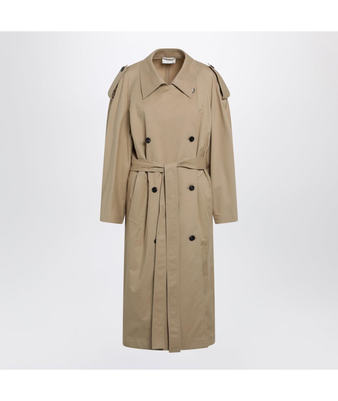 THE ROW Бежевый хлопковый тренч/плащ, фото 3