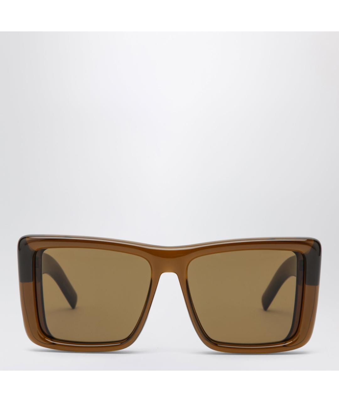 SAINT LAURENT Зеленые солнцезащитные очки, фото 3