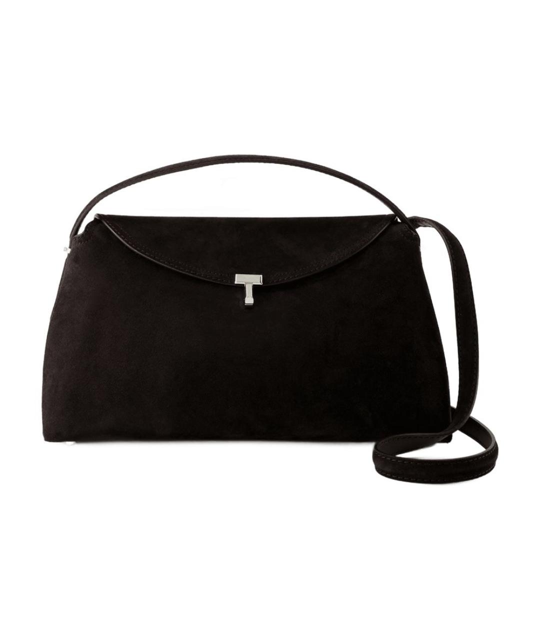 TOTEME Коричневая замшевая сумка через плечо, фото 1