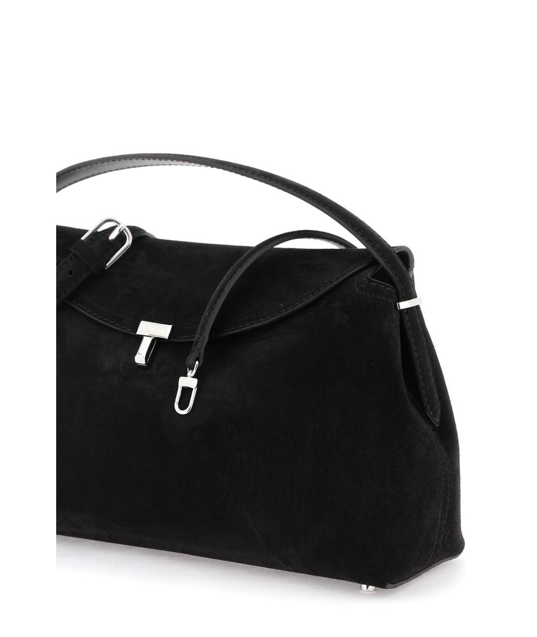 TOTEME Коричневая замшевая сумка через плечо, фото 4