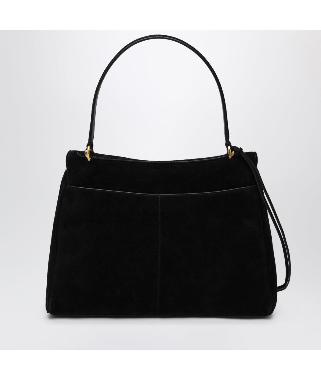 BALENCIAGA Черная замшевая сумка через плечо, фото 2