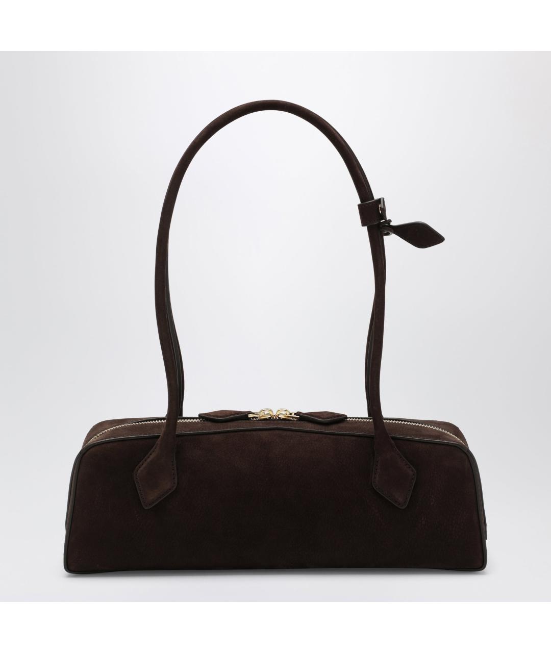 ALAIA Коричневая замшевая сумка через плечо, фото 2