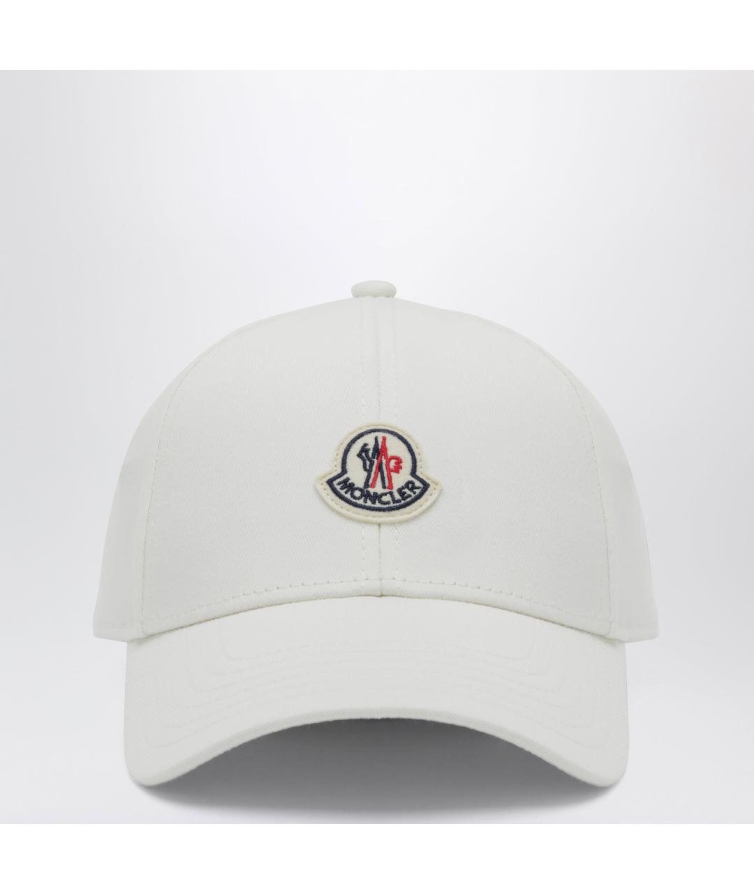 MONCLER Белая хлопковая кепка/бейсболка, фото 3