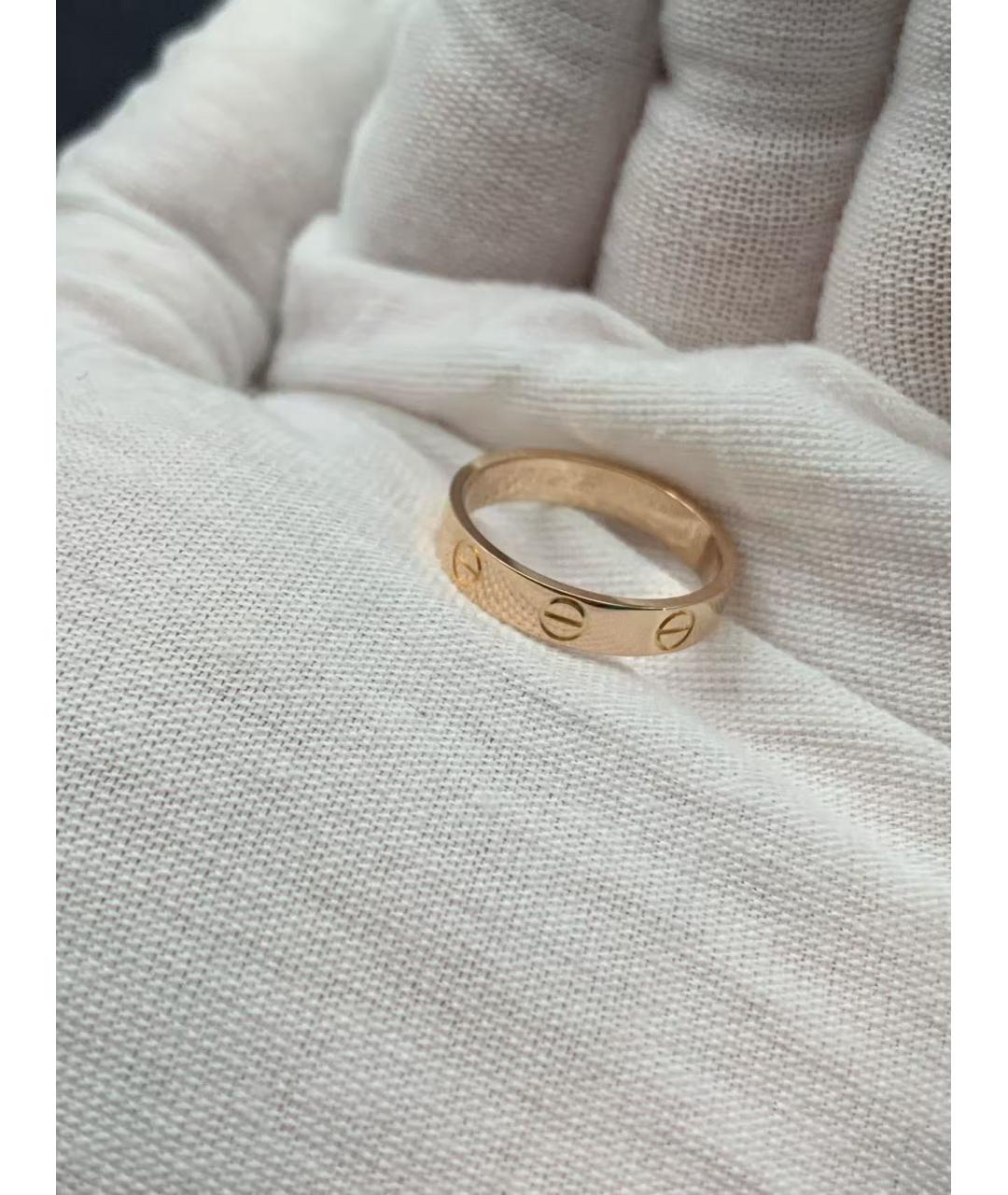 CARTIER Золотое кольцо из розового золота, фото 4