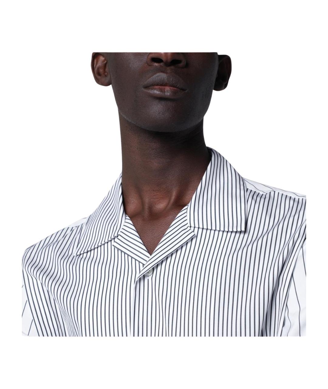 JIL SANDER Мульти хлопковая кэжуал рубашка, фото 3