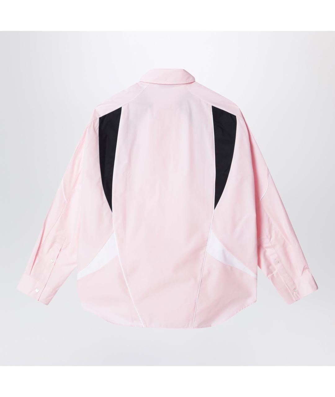 ACNE STUDIOS Розовая хлопковая кэжуал рубашка, фото 2