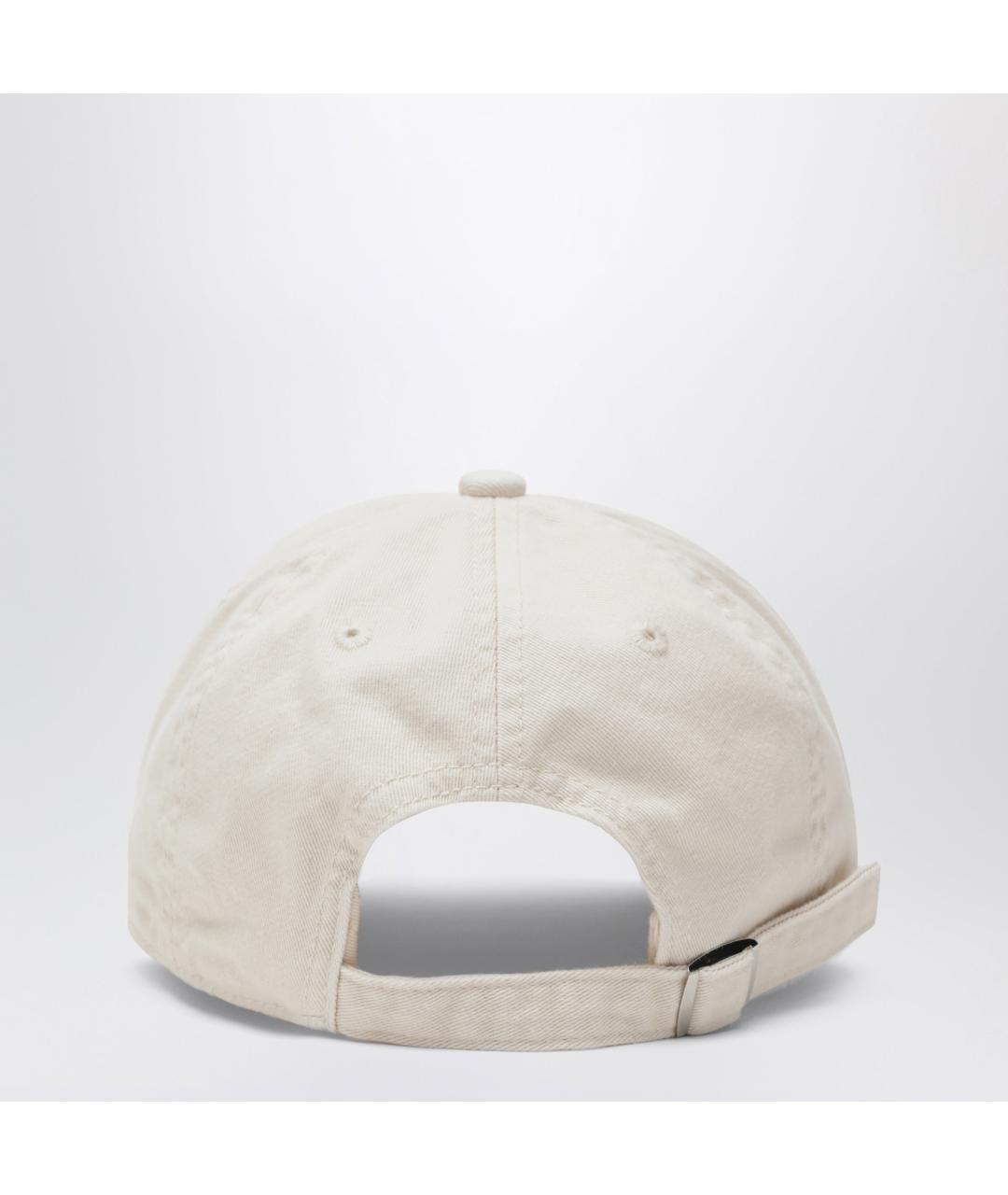 TOTEME Бежевая хлопковая кепка, фото 3