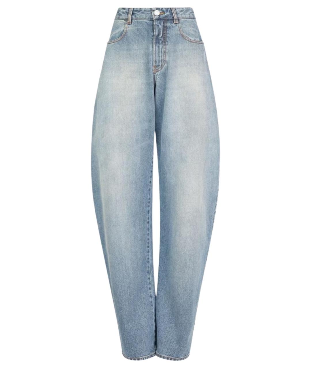 ALAIA Синие прямые джинсы, фото 1