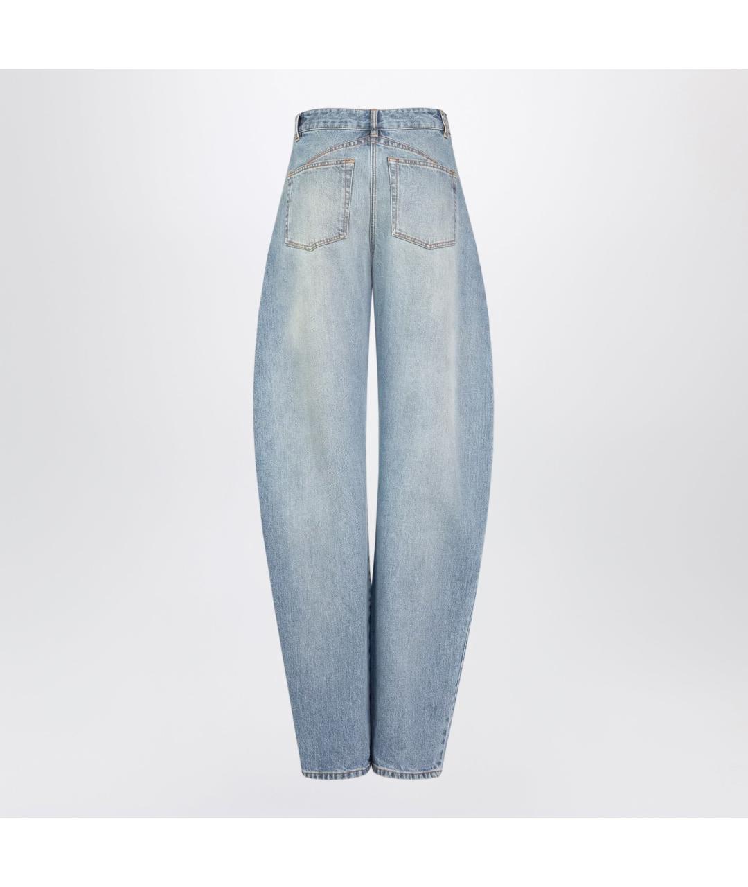 ALAIA Синие прямые джинсы, фото 3