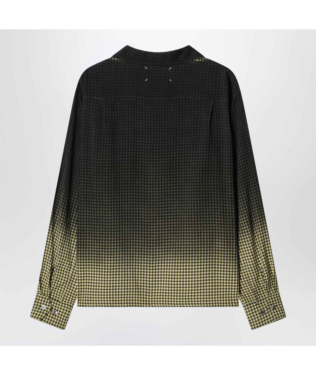 MAISON MARGIELA Черная вискозная рубашка, фото 2