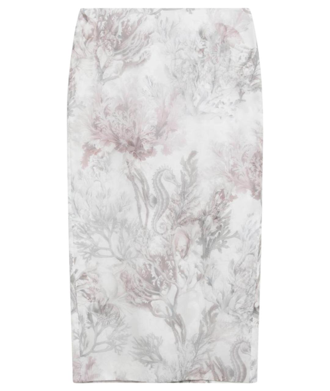 MAX MARA Мульти хлопковая юбка миди, фото 1