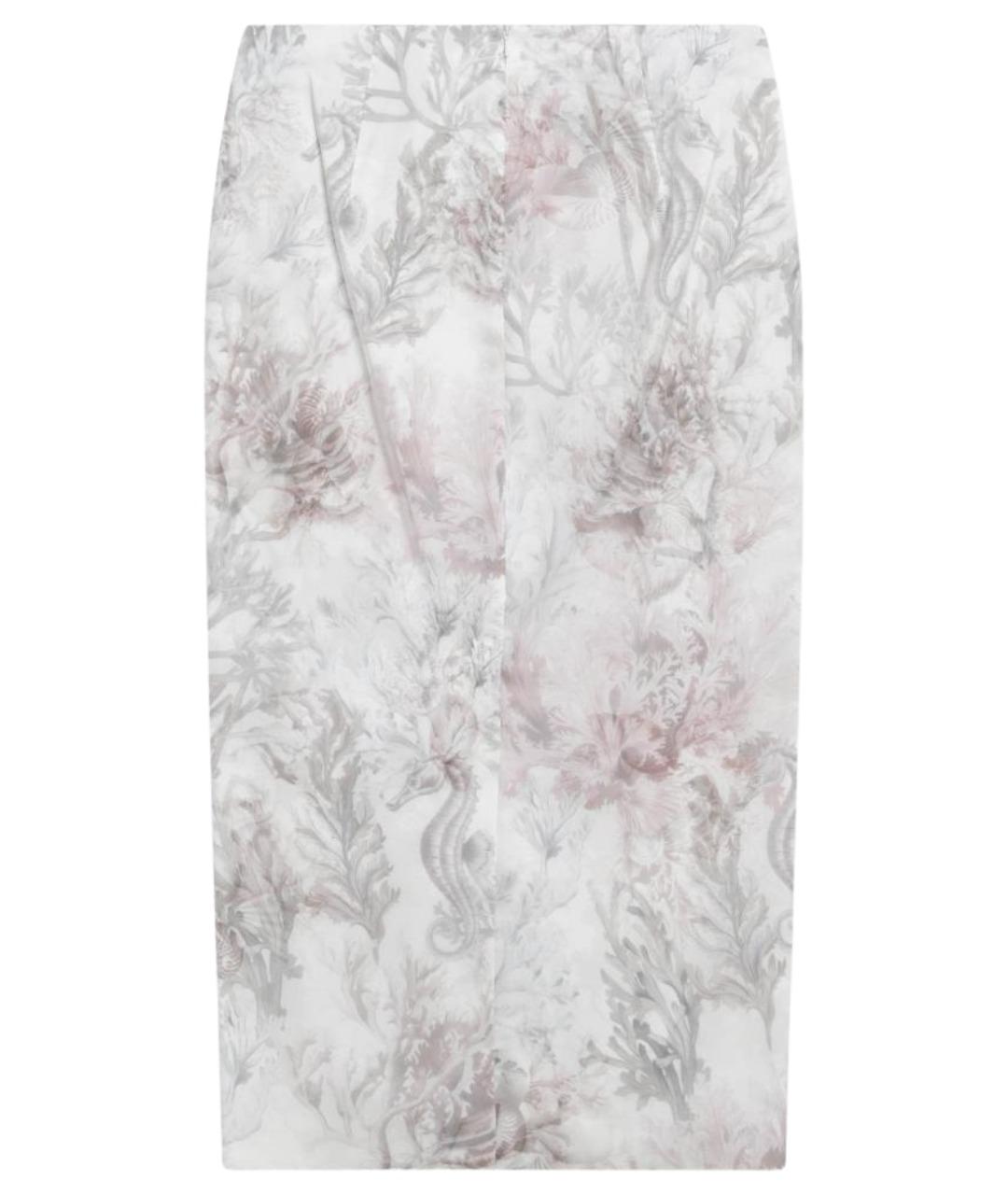 MAX MARA Мульти хлопковая юбка миди, фото 2