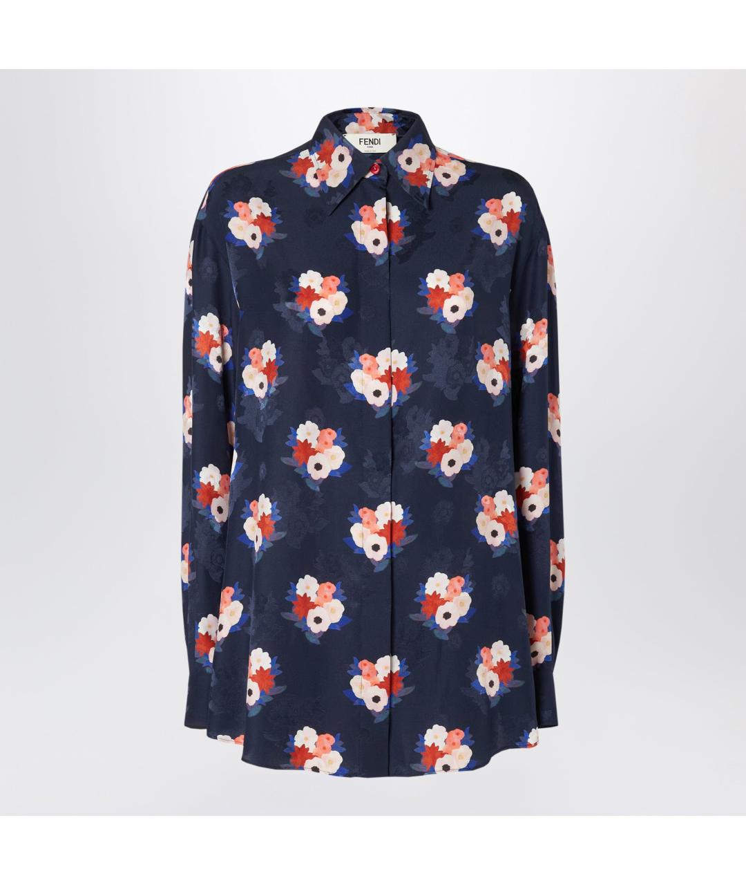 FENDI Синяя рубашка, фото 3