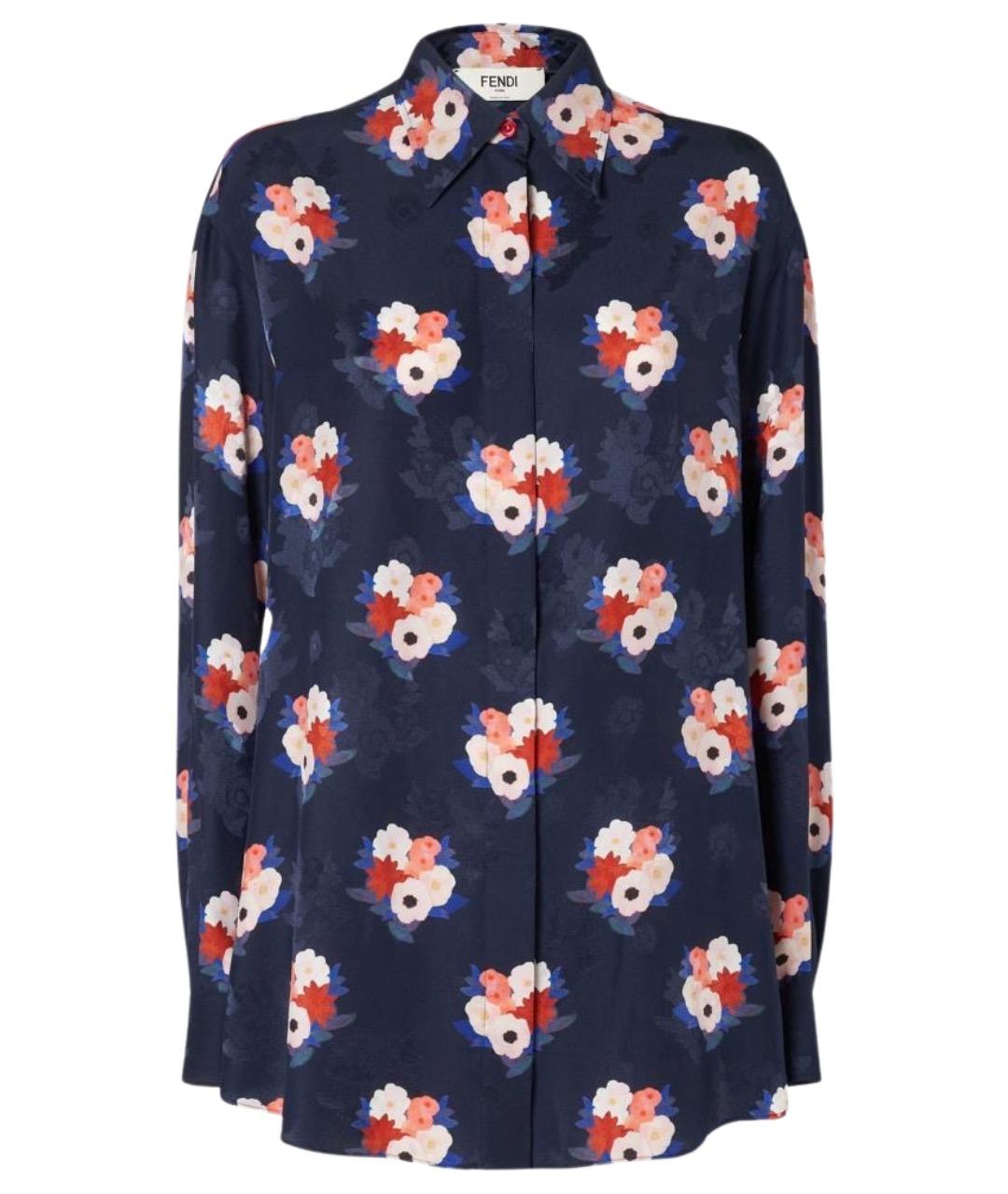 FENDI Синяя рубашка, фото 1