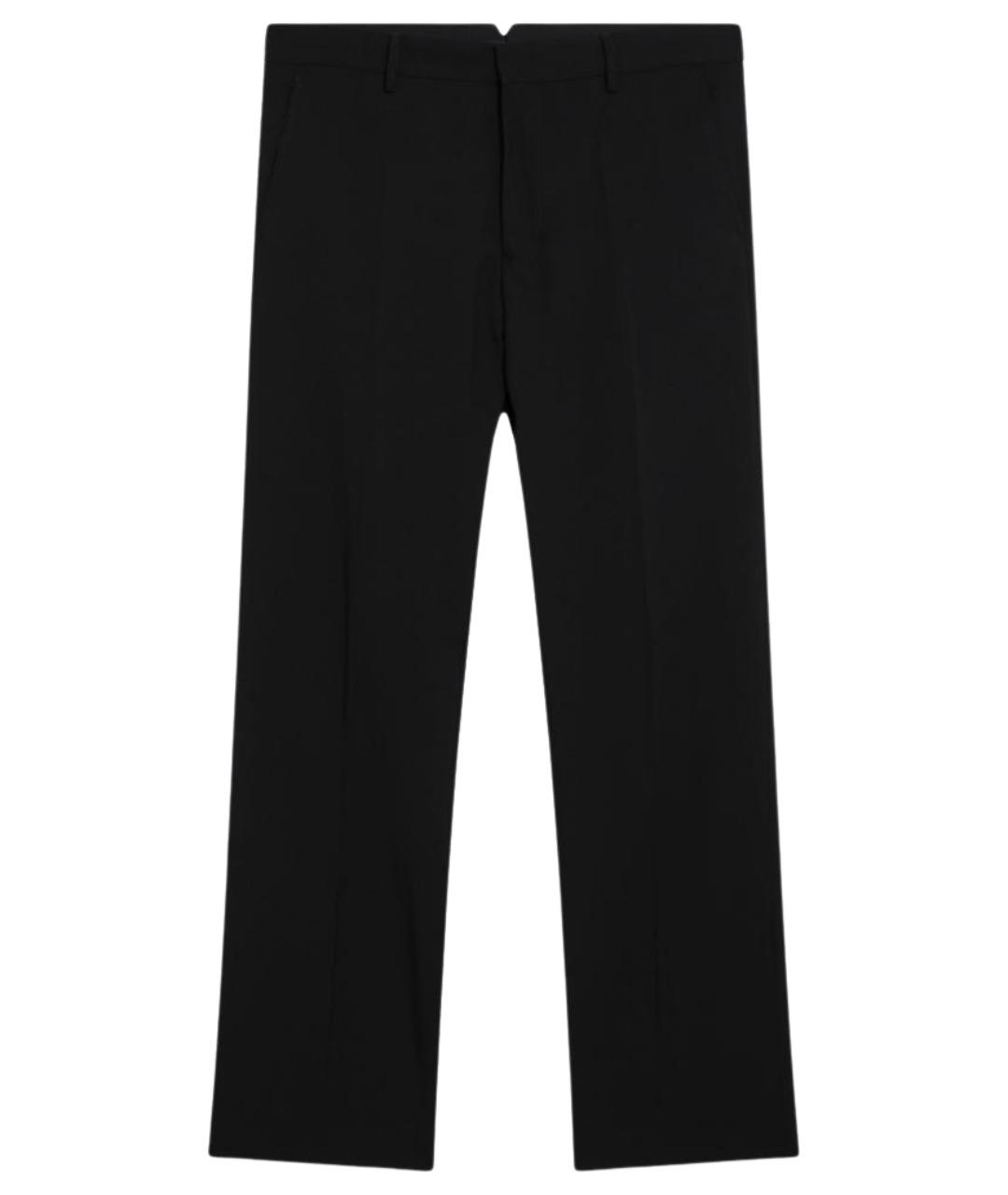 Ami Paris Черные шерстяные повседневные брюки, фото 1