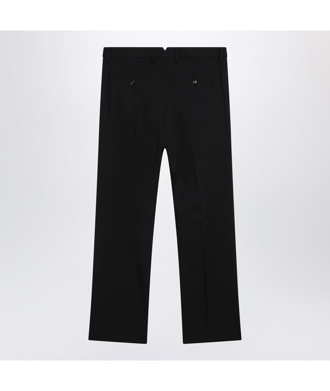 Ami Paris Черные шерстяные повседневные брюки, фото 3