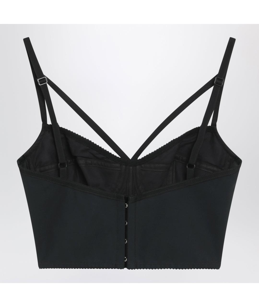 DOLCE&GABBANA Черная майка, фото 2