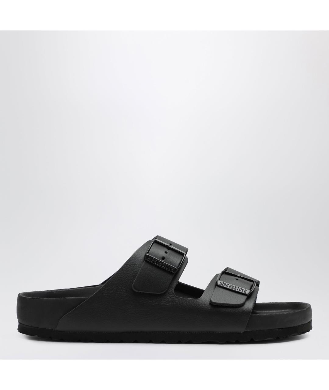 BIRKENSTOCK Черные кожаные сандалии, фото 3
