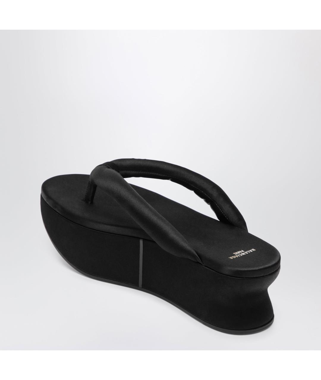 BALENCIAGA Черные сандалии, фото 2