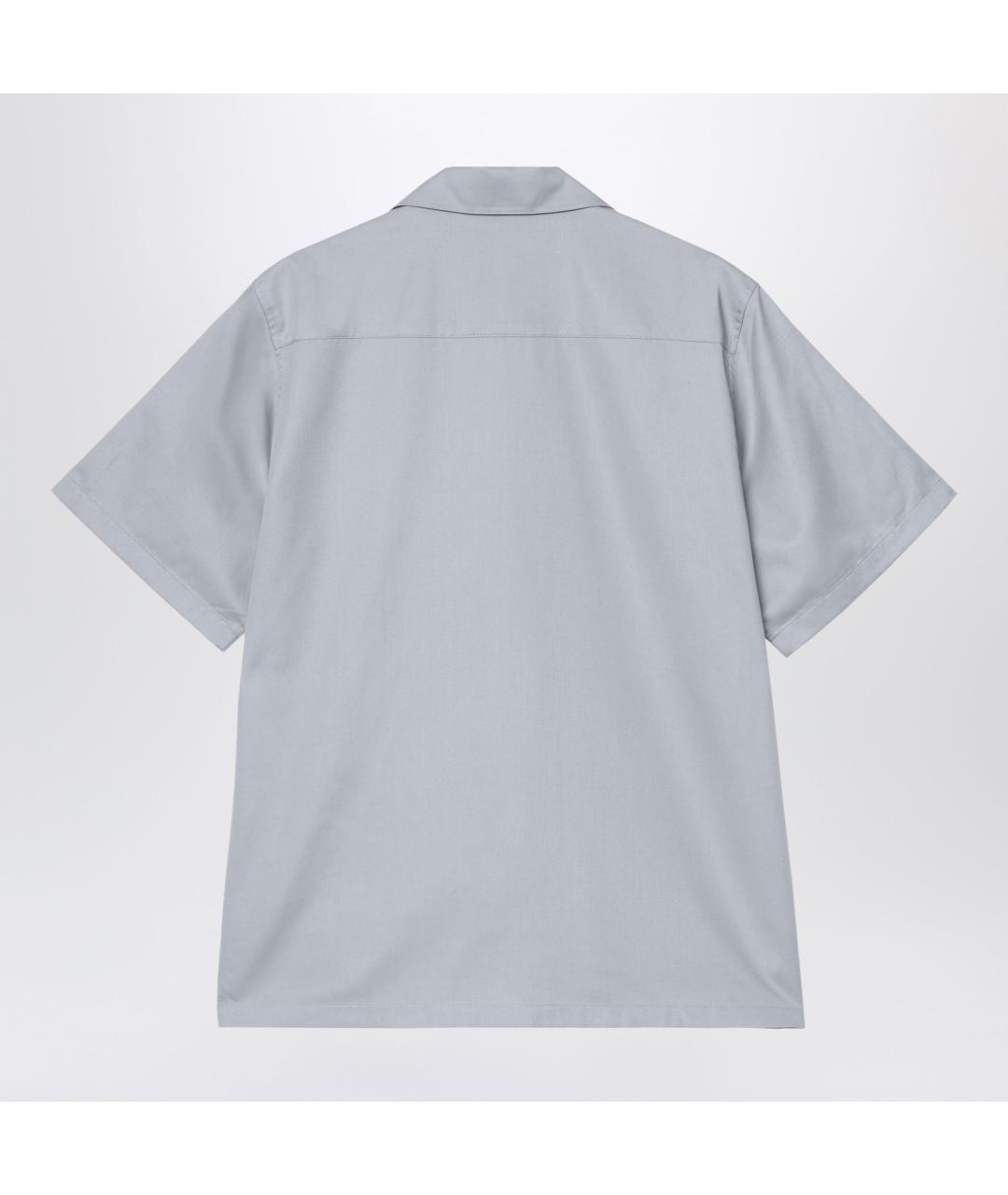 CARHARTT WIP Серая хлопковая кэжуал рубашка, фото 2