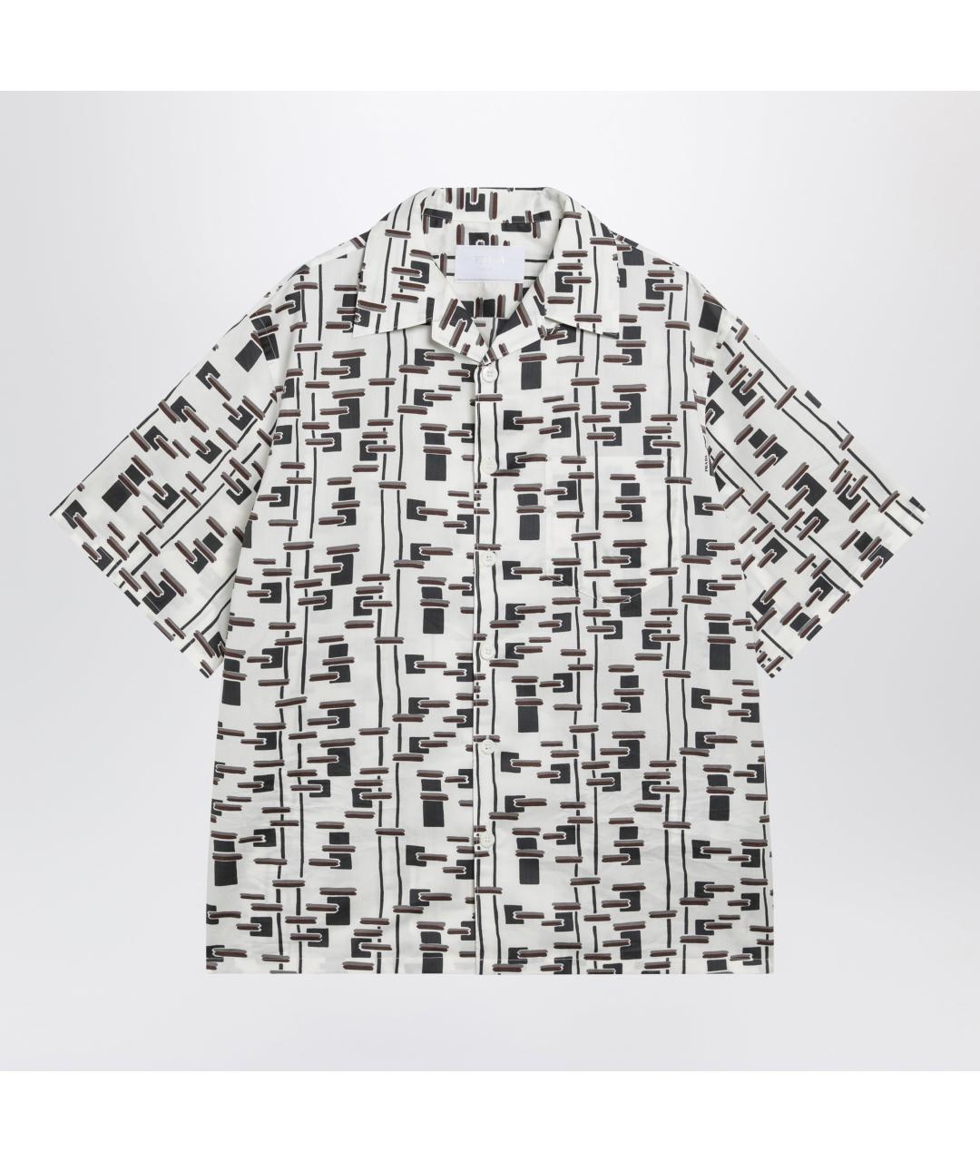 PRADA Мульти шелковая кэжуал рубашка, фото 3