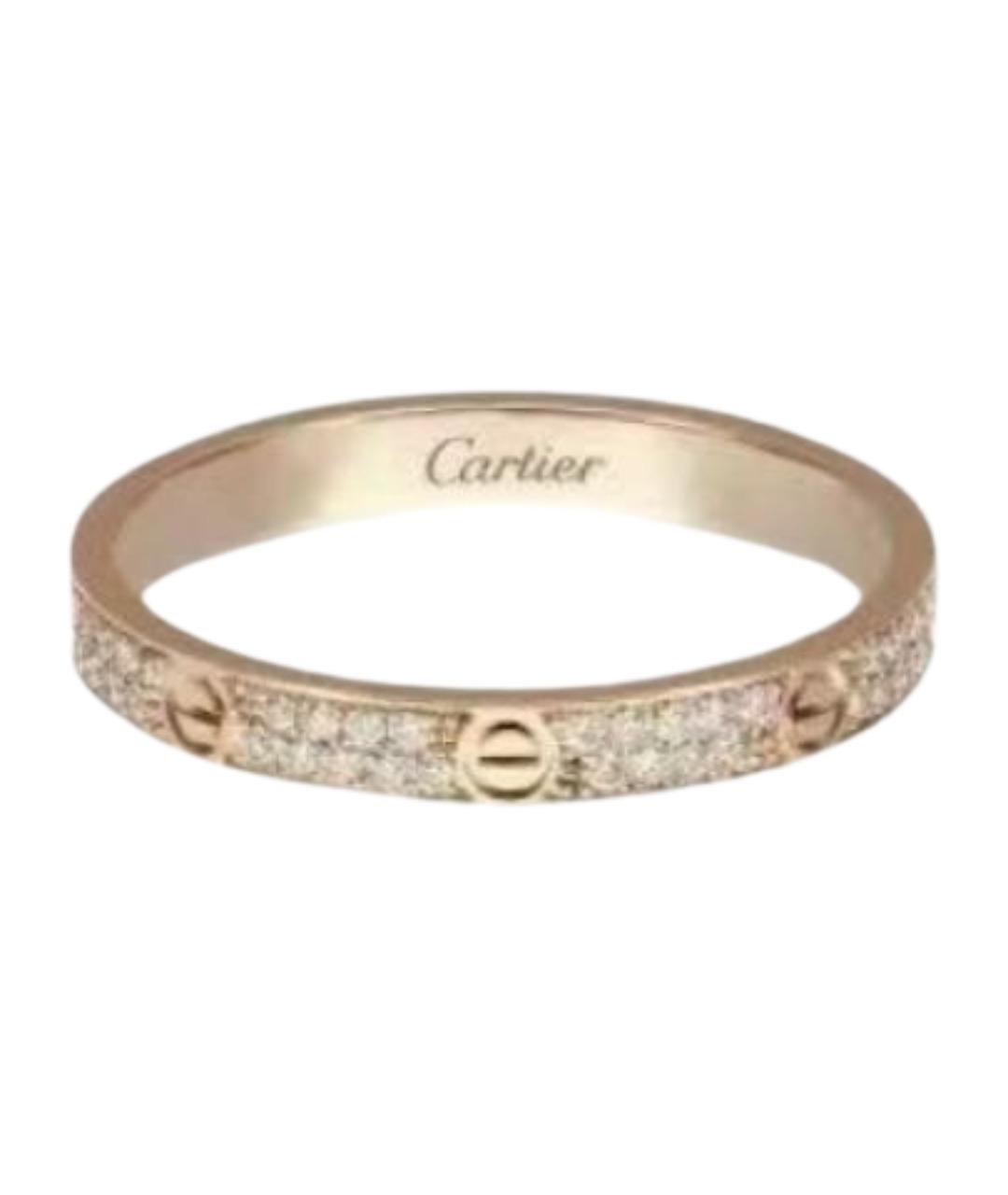 CARTIER Золотое кольцо из розового золота, фото 1