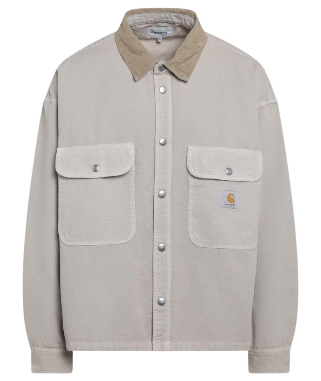 CARHARTT WIP Бежевая хлопковая куртка, фото 1