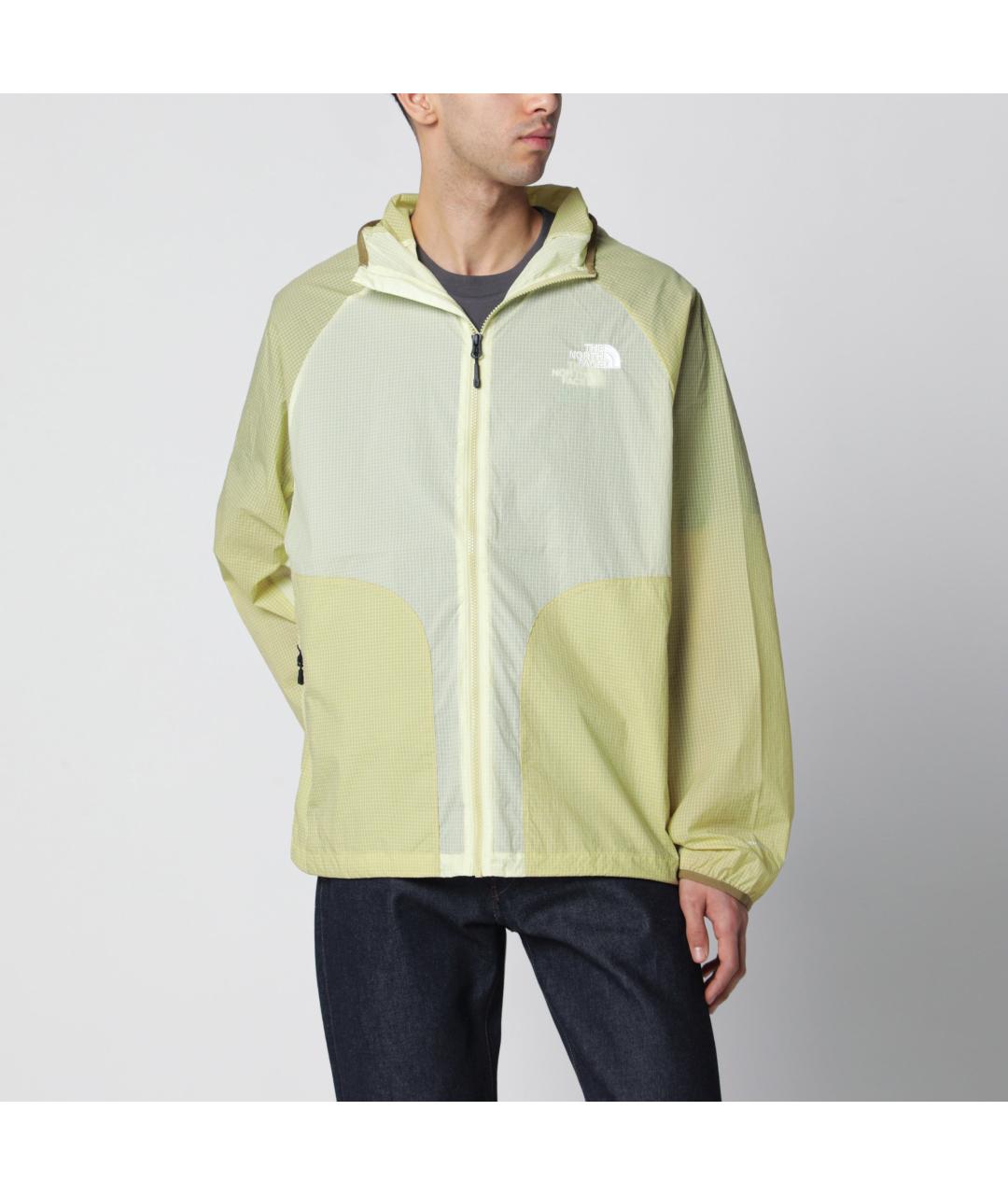 THE NORTH FACE Желтая полиамидовая куртка, фото 3