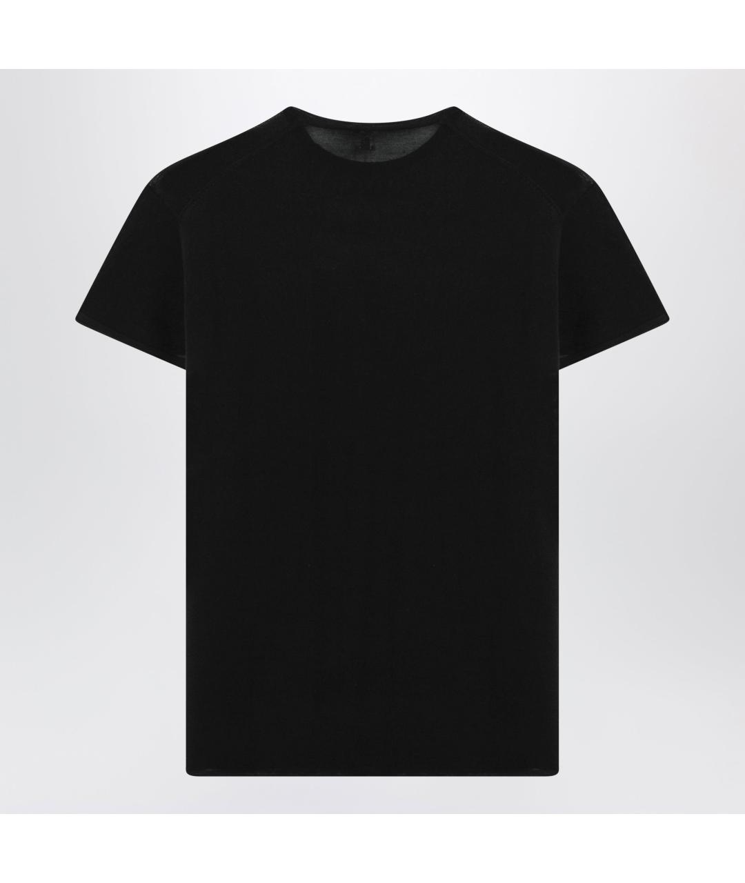 TOTEME Черная шелковая футболка, фото 2