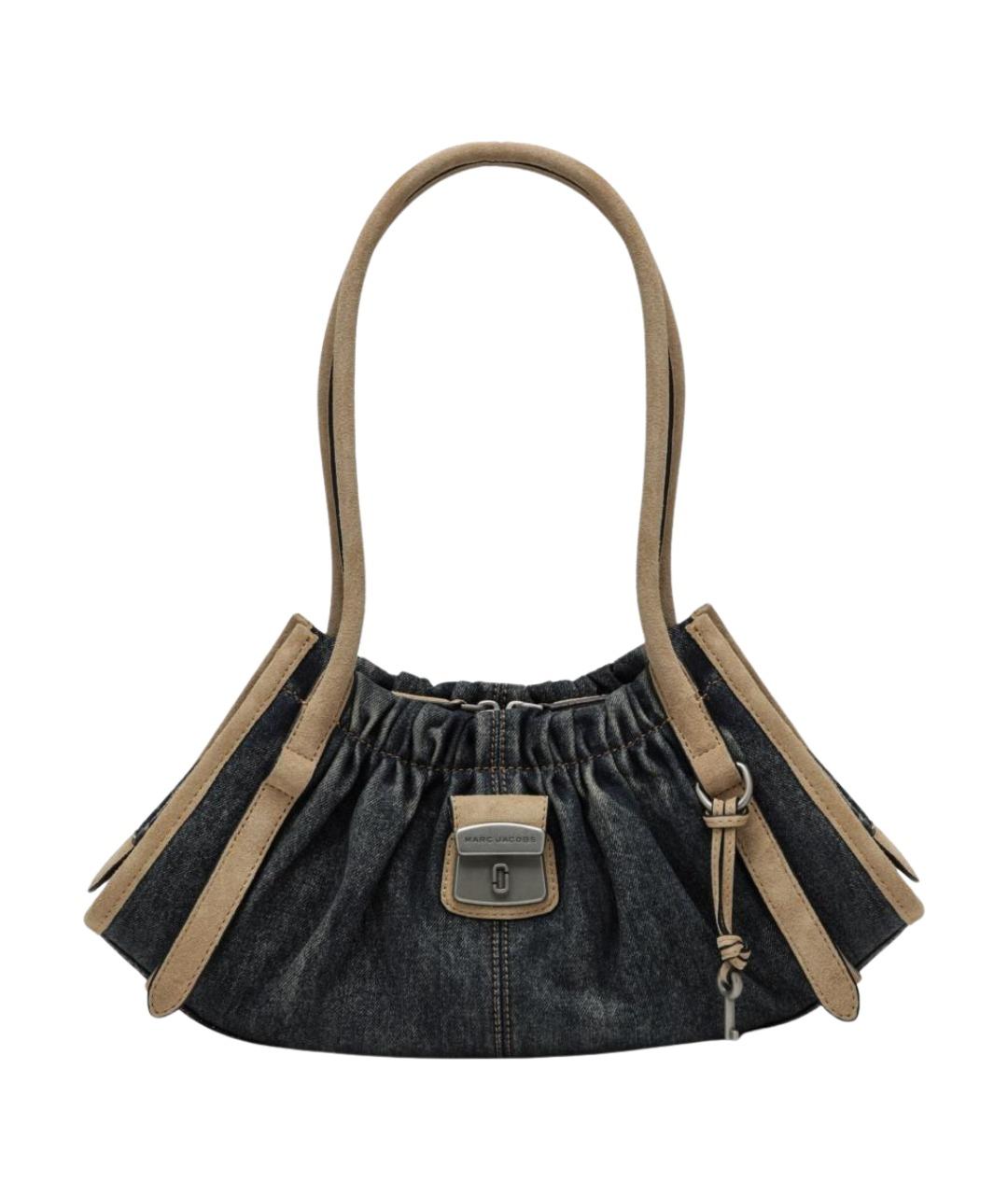 MARC JACOBS Синяя хлопковая сумка через плечо, фото 1