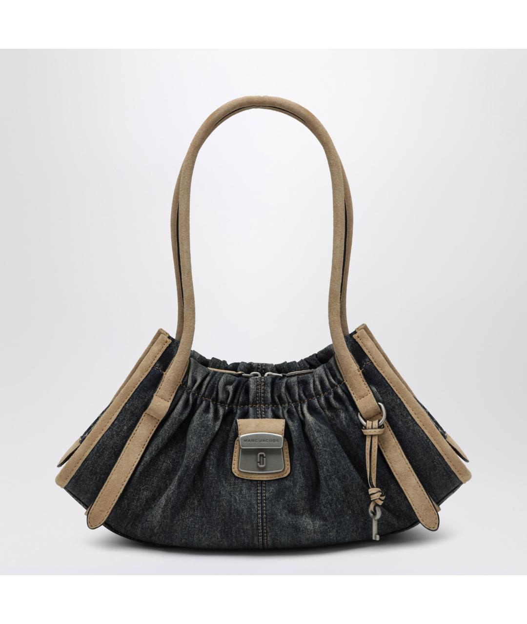MARC JACOBS Синяя хлопковая сумка через плечо, фото 3