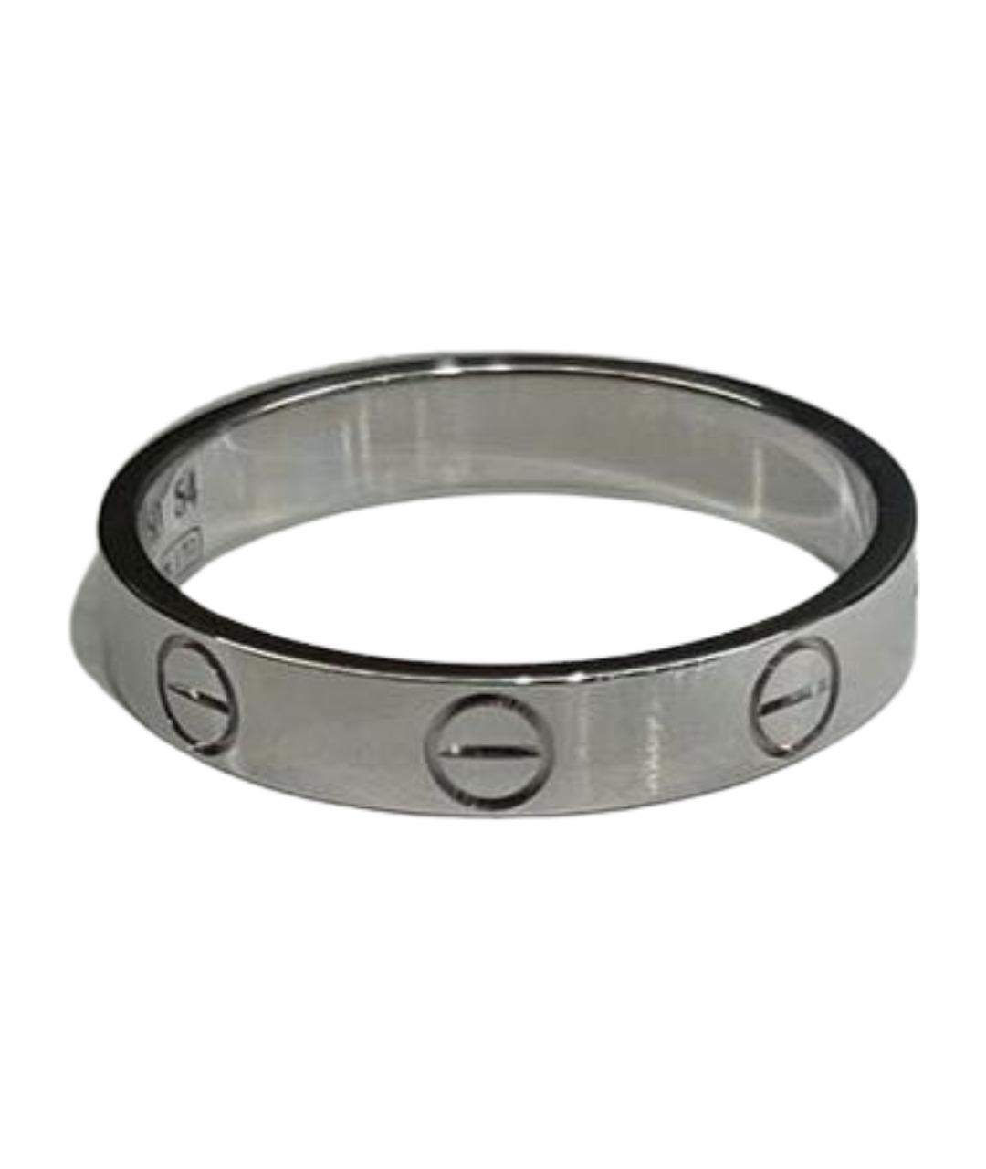 CARTIER Серебряное кольцо из белого золота, фото 1