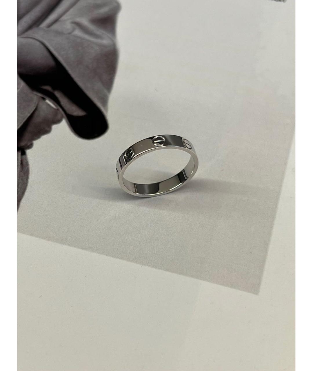 CARTIER Серебряное кольцо из белого золота, фото 2