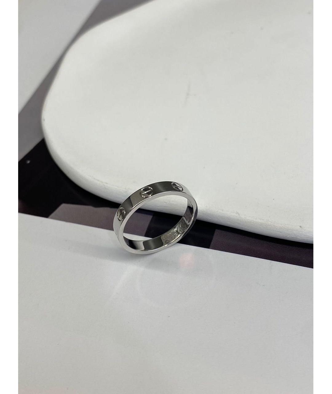 CARTIER Серебряное кольцо из белого золота, фото 2