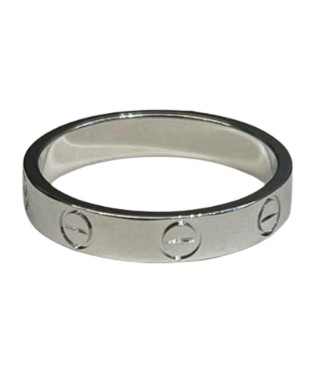 CARTIER Серебряное кольцо из белого золота, фото 1