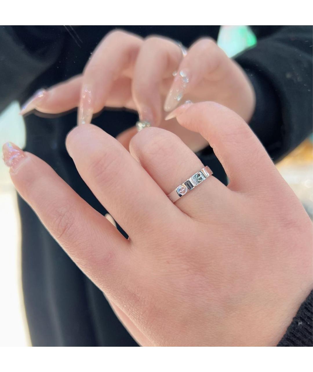 CARTIER Серебряное кольцо из белого золота, фото 5