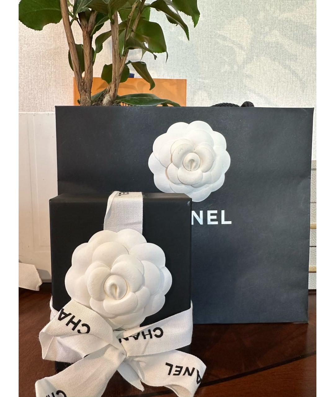 CHANEL Золотые металлические серьги, фото 3