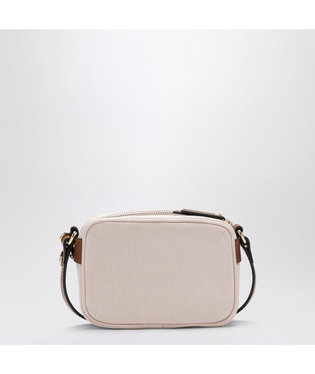 CHLOE Розовая хлопковая сумка через плечо, фото 2